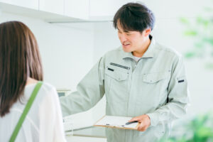 水道業者と依頼人